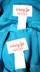 Quiet Luxury Heritage Classic VTG HENRY LEE Set Jacket Dress Blue MOD 14P