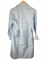 Vintage 70s Fashion Seal Shane Collared Blue Nurse Scrub Shirt Dress Size 16
