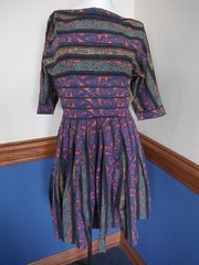TRUE VTG. Murray Bowen Town and Country 1950’s cotton dress fit and flare xs