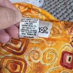 WE BE BOP Vintage Klimt Art Nouveau Swirl Print Rayon Button Front Top Plus 3X