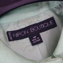 PASTEL GREEN BLAZER 4P Nipon Boutique Vintage St Patricks Shamrocks Office Work