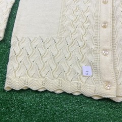 NWT Vintage Sidney Gould 60s Its Pure Gould Yellow Sweater Womens Size 42 NEW