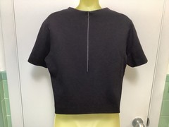 Vintage 1960’s James Kenrob by Dalton Black Knit Woman’s Top ILGWU Label