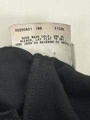 Vintage Byer Too! California Black Glitter Dot Maxi Dress Size M Made In USA