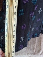 Womens black XL Vintage dress 3/4 sleeve S.L.fashions RN 67560 USA
