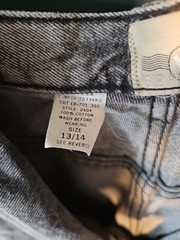 VTG 80s 90s Denim Republic High Waist Acid Wash Jeans Tapered Leg wth Zippers
