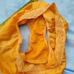 Vtg Fruit Of The Loom Sz-7 Sheer Nylon Hi Waist Brief Panties