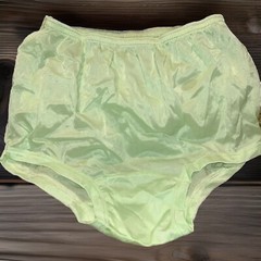 VINTAGE LINGERIE GRAGERO FULL CUT PANTIES SIZE Large COLOR Green