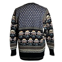 The Import Workshop Vintage Floral Fair Isle Knit Sweater, Women’s Size Medium