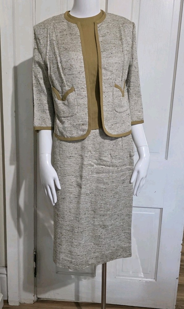 Montaldo’s and David Crystal 1950-1960’s 3pc Womans Vintage Suit