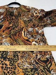 Vtg Jerri Sherman 100% Silk 8 Top Blouse