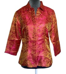 Carol Anderson Collection – 90’s Vintage blouse/jacket Size 4