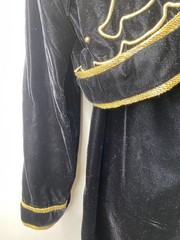 Vintage Vanna White Velvet Little Black Dress Size 16 Gala Event Regency Royal