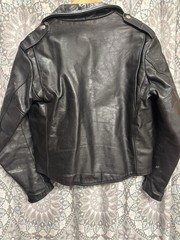 Vintage 70’s Sears The Leather Shop Motorcycle Ramones Jacket Womens 14* READ