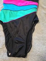 Vintage 80s Avon Fashions Size 10T Women’s Swimsuit Neon One Peice