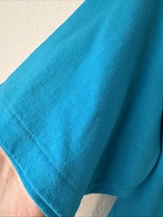 Vintage Single Stich Jerzees Blue Graphic T-Shirt Best Mom In The World Holo