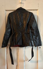 Vintage 1970’s P.B.D. Brown Leather Tie Jacket – Small (7)