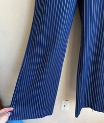 Vintage 1970s Jerell Of Texas Jumpsuit S Wide Leg Palazzo Mod Preppy Disco Retro