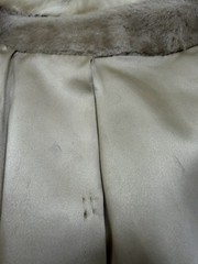 Vintage 60’s Fox Fur Collar Long Brazotta Coat XL-1X Mad Men Old Money Glam