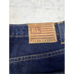 Vintage Ralph Lauren dark Blue Denim A line Skirt. Preppy, Old Money,