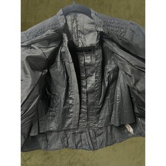 Antique 1890s Victorian Mourning Bodice Black Silk Pleated Gothic Edwardian
