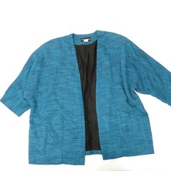 ART TO WEAR WOVEN Slouchy blazer JACKET Dolman Sleeves Oversized Chad Stevens