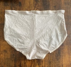 VINTAGE WARNERS Shinny Beige Panties Style 206 Size Large