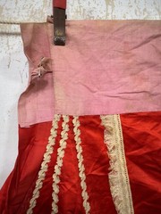 Vintage Gorgeous Chinese Silk Embroidered Apron Skirt 94×70 Cm