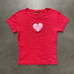Vintage 90s Independent Skateboard Women’s Graphic T Shirt Baby Tee Made In USA