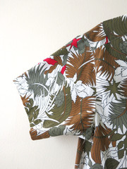 Vintage Original Venezia Sportswear Tropical Botanical Holiday Top Size 14/16(L)