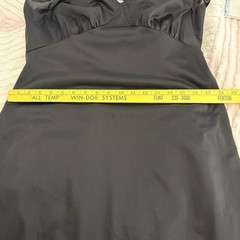 Vintage Black Slip Dress Maybe Vanity Fair Wounded No Tags 36 Bust