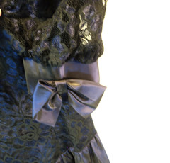VTG 80’s Alfred Angelo Dream Maker Lace Taffeta Prom Formal Dress Gown Sz 13/14