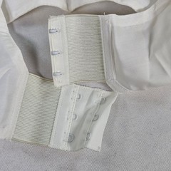 New Vintage Exquisite Form White Bra Style P502 Bullet Bra 34C Cone Bra NIB