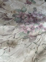 Vtg 90’s R+M Richards Maxi Dress 16 Cream Floral Boho Fairy Assymetric Coquette