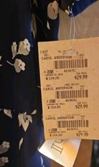 Vintage Carol Anderson Size 22 Made In USA Floral Maxi Dress Blue New With Tags
