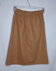 Vintage Armondio Di Lana Wool Blend Tan Skirt Women’s Size 10