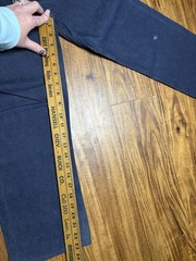 VTG NOS 60s BLUE BELL Girls Denim Sanforized Side Zip Jeanies Sz 8 Indigo Blue
