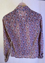 Vintage French Blouse Rhone Mail Creation Size FR42 Made in France
