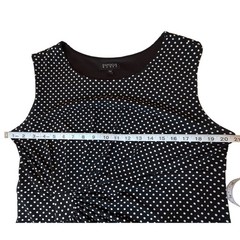 Enfocus Women 16W Polka Dot Dress Office Retro Pin Up Teacher Cocktail