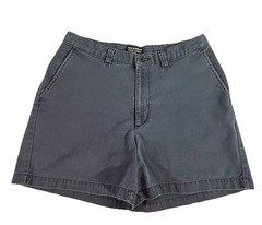 VTG Ralph Lauren Polo Jeans Co Chino Twill Walking Shorts Women Size 10 Blue 90s