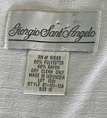 GIORGIO SANT ANGELO White Sleeveless Maxi Dress Size 10 (small thru chest – 34″)