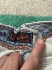 Vintage 60s 70s Landlubber Flare Wide Leg Jeans Hippie Disco 23×29 11.5 Leg
