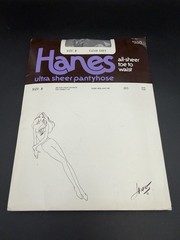 Assortment of Vintage Pantyhose Lot of 6 Christian Dior Hanes World of Color