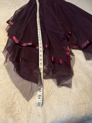 VTG Masquerade Plum Purple Gown Sequin Embroidered Halter Dress Prom Formal 9/10