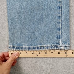 Vintage 90s Levis 517 Boot Cut Low Rise Jeans Women 13L Denim Made in USA