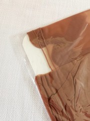 Vtg Garter Stockings Size 9-11 Long Cuban Heel Back Seamed Fully Fashioned Nylon