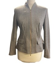 Women’s Chic 90’s Vintage Wool Jacket by Basler Black Label | Size EU 36