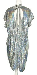ASOS SIZE 16 SEQUIN Embellished PARTY DRESS DISCO COCKTAIL RAVE CLUB DIVA DANCER