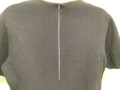 Vintage 1960’s James Kenrob by Dalton Black Knit Woman’s Top ILGWU Label