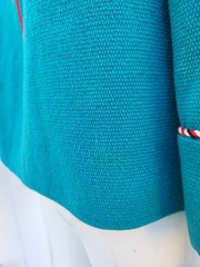 1950s Vintage All Wool Handwoven Chimayo Jacket As-Is